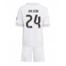Real Madrid Dean Huijsen #24 Hjemmedraktsett Barn 2025-26 Kortermet (+ Korte bukser)